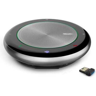 Yealink CP700 + BT50, Dispositivo per conferenze, Argento, Nero Yealink CP700 + BT50, Dispositivo per conferenze, Argento, Nero