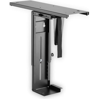 LogiLink Supporto PC regolabile per sottotavolo m, Accessori per PC, Nero LogiLink Supporto PC regolabile per sottotavolo m, Accessori per PC, Nero