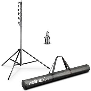 Walimex Jumbo AIR (22.50 kg), Treppiede per lampade + flash, Nero Walimex Jumbo AIR (22.50 kg), Treppiede per lampade + flash, Nero