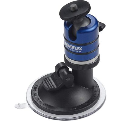 Novoflex Supporto di aspirazione + BALL 19 (Materiale sintetico), Treppiede, Nero Novoflex Supporto di aspirazione + BALL 19 (Materiale sintetico), Treppiede, Nero