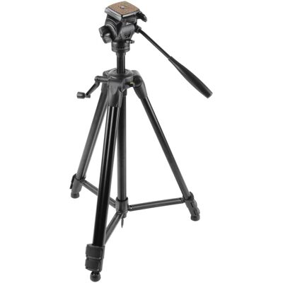 Walimex FW-3970 Semi-Pro con 3D Panhead (Metallo), Treppiede, Nero Walimex FW-3970 Semi-Pro con 3D Panhead (Metallo), Treppiede, Nero