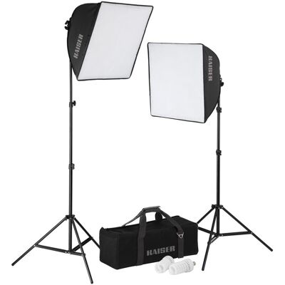 Kaiser Fototechnik Kit E70 (Luce studio), Luce continua, Multicolore Kaiser Fototechnik Kit E70 (Luce studio), Luce continua, Multicolore
