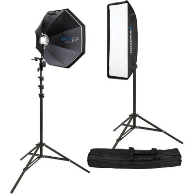 Westcott Kit Rapid Box a 2 luci (Soft box, 66 cm), Softbox + Riflettore Westcott Kit Rapid Box a 2 luci (Soft box, 66 cm), Softbox + Riflettore