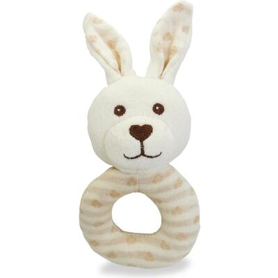 Grünspecht Sonaglio di peluche coniglio - Giocattolo per neonato Grünspecht Sonaglio di peluche coniglio - Giocattolo per neonato