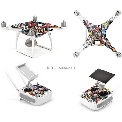 Pgytech Arte di strada della pelle (DJI Phantom 4 Pro), Accessori per drone, Multicolore Pgytech Arte di strada della pelle (DJI Phantom 4 Pro), Accessori per drone, Multicolore