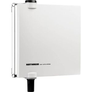 Kathrein BZD40, antenna esterna VHF / UHF (Antenna piatta, DVB-T / -T2), Parabola + Antenna, Bianco Kathrein BZD40, antenna esterna VHF / UHF (Antenna piatta, DVB-T / -T2), Parabola + Antenna, Bianco