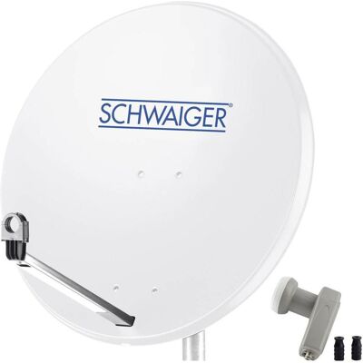 Sistema Satellitare Schwaiger SPI9960SET2 - DVB-S/S2, 80cm, Grigio Sistema Satellitare Schwaiger SPI9960SET2 - DVB-S/S2, 80cm, Grigio