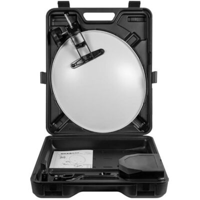 Megasat Valigia da campeggio HD6000 (Antenna), Parabola + Antenna, Bianco, Nero Megasat Valigia da campeggio HD6000 (Antenna), Parabola + Antenna, Bianco, Nero