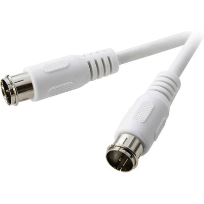 Cavo Satellitare SpeaKa Professional 10m Bianco Connettore Rapido F - Cavo Satellitare Cavo Satellitare SpeaKa Professional 10m Bianco Connettore Rapido F - Cavo Satellitare