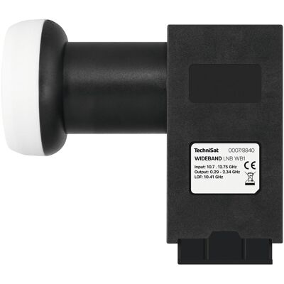 Opticum Banda larga (Doppio LNB, 40mm), LNB, Nero Opticum Banda larga (Doppio LNB, 40mm), LNB, Nero