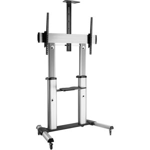 Roline Cavalletto girevole (100 kg, 60" - 100"), Piedistallo TV, Argento Roline Cavalletto girevole (100 kg, 60" - 100"), Piedistallo TV, Argento