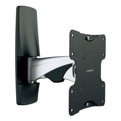 PureMounts Pm-Motion1-37 (Muro, 30 kg, 13" - 37"), Supporto da parete TV, Argento, Nero PureMounts Pm-Motion1-37 (Muro, 30 kg, 13" - 37"), Supporto da parete TV, Argento, Nero