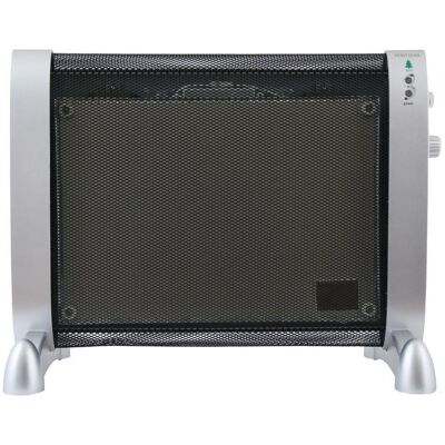 Sonnenkönig Maximo 1000, Stufa elettrica, Nero, Argento Sonnenkönig Maximo 1000, Stufa elettrica, Nero, Argento