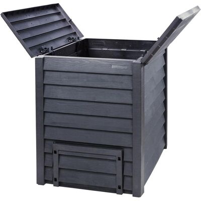 Garantia, Compostiera + sacco da giardino, Thermo-Wood (600 l) Garantia, Compostiera + sacco da giardino, Thermo-Wood (600 l)