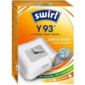 Swirl Filtro Y93/4 MP Plus Ds, Sacchetti per aspirapolvere Swirl Filtro Y93/4 MP Plus Ds, Sacchetti per aspirapolvere