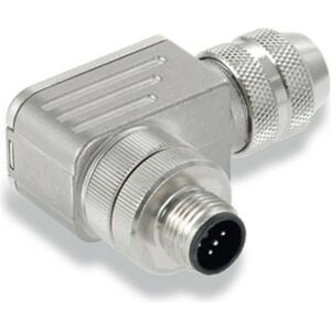 Connettore sensore/attuatori Weidmüller 1803930000 - angolato, 4 pin Connettore sensore/attuatori Weidmüller 1803930000 - angolato, 4 pin