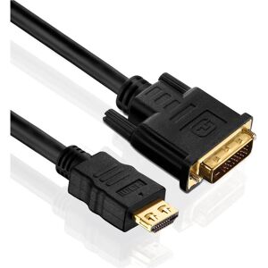Purelink HDMI (Typ A) — DVI (3 m), Cavo video, Nero Purelink HDMI (Typ A) — DVI (3 m), Cavo video, Nero
