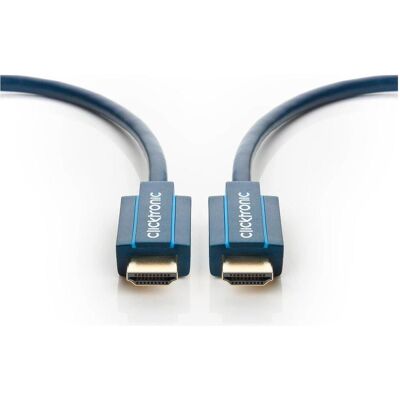 ClickTronic HDMI (Typ A) — HDMI (Typ A) (15 m), Cavo video, Blu ClickTronic HDMI (Typ A) — HDMI (Typ A) (15 m), Cavo video, Blu