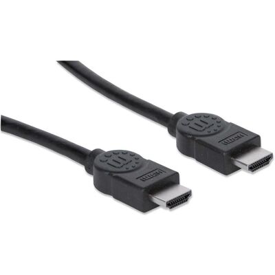 Manhattan HDMI (Typ A) — HDMI (Typ A) (15 m), Cavo video, Nero Manhattan HDMI (Typ A) — HDMI (Typ A) (15 m), Cavo video, Nero