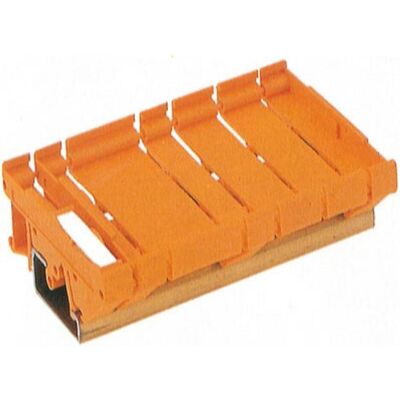 Elemento intermedio per guida DIN Weidmüller ZW 45 RS OR Elemento intermedio per guida DIN Weidmüller ZW 45 RS OR