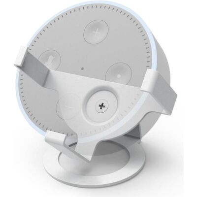Hama Supporto da tavolo per Echo Dot (seconda generazione) (1 pz., Cavalletto, Inclinabile), Stativo + Montaggio a muro per altoparlanti, Bianco Hama Supporto da tavolo per Echo Dot (seconda generazione) (1 pz., Cavalletto, Inclinabile), Stativo + Montaggio a muro per altoparlanti, Bianco