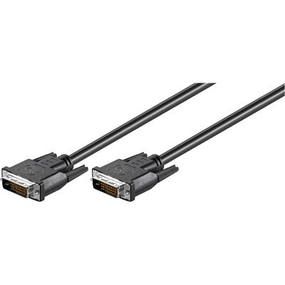 MicroConnect Dvi — Dvi (3 m), Cavo video, Nero MicroConnect Dvi — Dvi (3 m), Cavo video, Nero