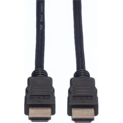 Value HDMI (Typ A) — HDMI (Typ A) (1 m), Cavo video, Nero Value HDMI (Typ A) — HDMI (Typ A) (1 m), Cavo video, Nero
