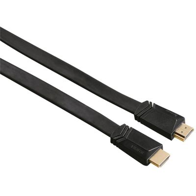 Hama Cavo a nastro HDMI ad alta velocità (3 m), Cavo video, Nero Hama Cavo a nastro HDMI ad alta velocità (3 m), Cavo video, Nero