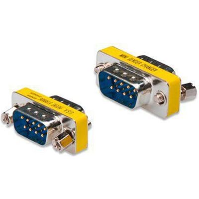 Digitus ASSMANN Gender Changer D-Sub9 Custodia in metallo M/M con dadi esagonali, Cavo di interfaccia Digitus ASSMANN Gender Changer D-Sub9 Custodia in metallo M/M con dadi esagonali, Cavo di interfaccia