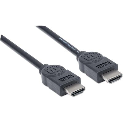 Manhattan HDMI (Typ A) — HDMI (Typ A) (1.80 m), Cavo video, Nero Manhattan HDMI (Typ A) — HDMI (Typ A) (1.80 m), Cavo video, Nero