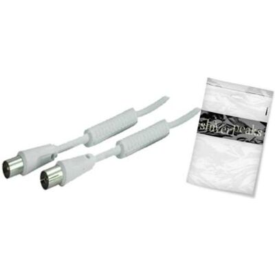 Shiverpeaks BS80208-128-15 15m IEC cavo coassiale bianco (100 dB, Cavi antenna), Cavo antenna Shiverpeaks BS80208-128-15 15m IEC cavo coassiale bianco (100 dB, Cavi antenna), Cavo antenna