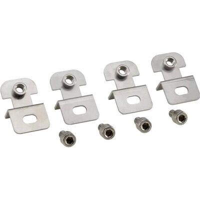 Fibox ARCA 40 Set di staffe da parete in acciaio Fibox ARCA 40 Set di staffe da parete in acciaio