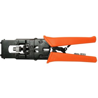 Axing Strumento di compressione per tutti, Accessori per ricevitore TV, Multicolore Axing Strumento di compressione per tutti, Accessori per ricevitore TV, Multicolore
