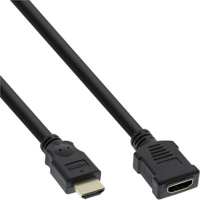 InLine HDMI 5m Standard Nero - Cavo HDMI InLine HDMI 5m Standard Nero - Cavo HDMI