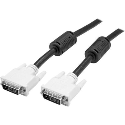 StarTech Dvi — Dvi (10 m), Cavo video, Bianco, Nero StarTech Dvi — Dvi (10 m), Cavo video, Bianco, Nero