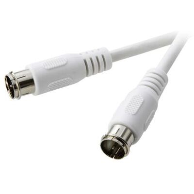 Cavo Satellitare Bianco 1,5 m SpeaKa Professional - Cavo di collegamento SAT Cavo Satellitare Bianco 1,5 m SpeaKa Professional - Cavo di collegamento SAT