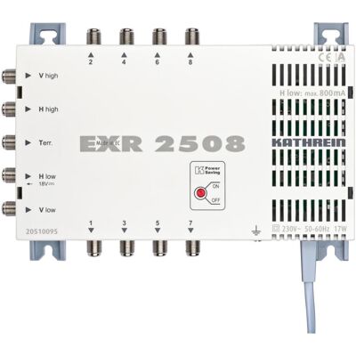 Kathrein Multiswitch EXR 2508 (Multiinterruttori), Accessori per SAT, Grigio Kathrein Multiswitch EXR 2508 (Multiinterruttori), Accessori per SAT, Grigio