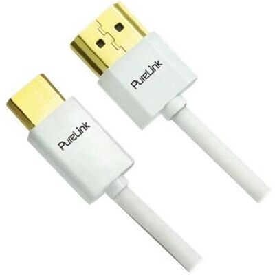 Purelink ProSpeed SuperThin Mini (3 m), Cavo video, Bianco Purelink ProSpeed SuperThin Mini (3 m), Cavo video, Bianco