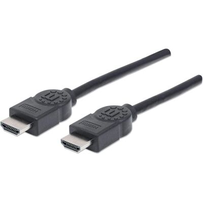 Manhattan HDMI (Typ A) — HDMI (Typ A) (5 m), Cavo video, Nero Manhattan HDMI (Typ A) — HDMI (Typ A) (5 m), Cavo video, Nero