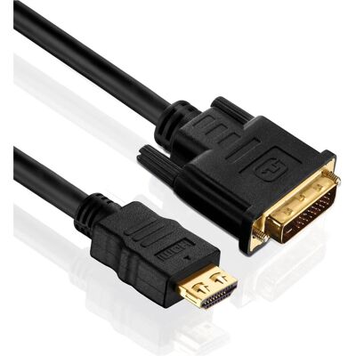 Purelink HDMI (Typ A) — DVI (1.50 m), Cavo video, Nero Purelink HDMI (Typ A) — DVI (1.50 m), Cavo video, Nero