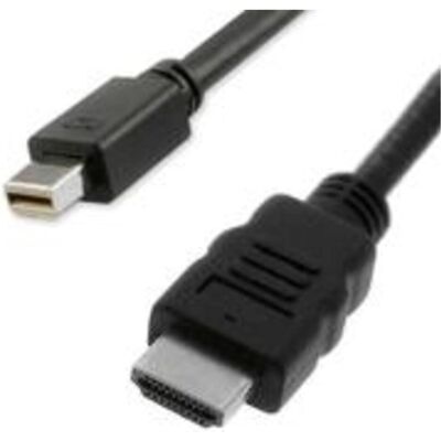 Cavo Mini DisplayPort a HDMI - 4,5M - Nero - 4K 30Hz - Video/Audio Cavo Mini DisplayPort a HDMI - 4,5M - Nero - 4K 30Hz - Video/Audio