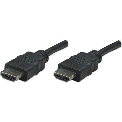 Manhattan HDMI (Typ A) — HDMI (Typ A) (7.50 m), Cavo video, Nero Manhattan HDMI (Typ A) — HDMI (Typ A) (7.50 m), Cavo video, Nero