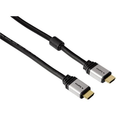 Hama HDMI (Typ A) — HDMI (Typ A) (1.80 m), Cavo video, Nero, Argento Hama HDMI (Typ A) — HDMI (Typ A) (1.80 m), Cavo video, Nero, Argento