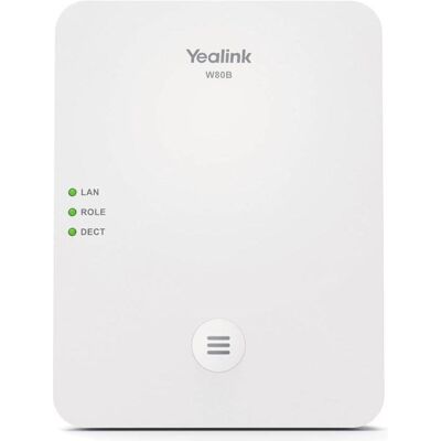 Yealink Stazione base multicellulare W80B, Telefono, Bianco Yealink Stazione base multicellulare W80B, Telefono, Bianco