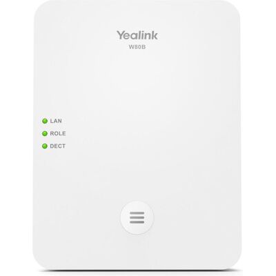 Yealink Stazione base multicellulare W80B, Telefono, Bianco Yealink Stazione base multicellulare W80B, Telefono, Bianco