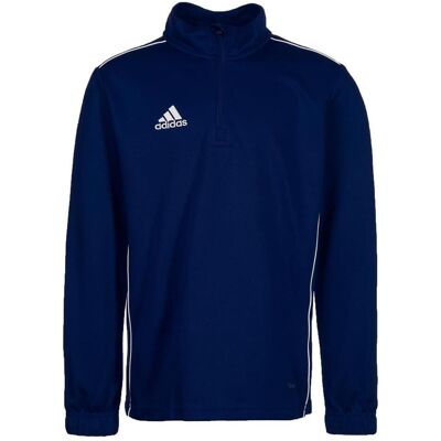 Adidas, Bambini, Felpa + Maglione, Core 18 Training Shirt per bambini, Blu, (116) Adidas, Bambini, Felpa + Maglione, Core 18 Training Shirt per bambini, Blu, (116)