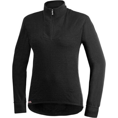 Woolpower, Unisex, Maglia funzionale, 200 Zip Turtleneck Unisex (XXS), Nero, XXS Woolpower, Unisex, Maglia funzionale, 200 Zip Turtleneck Unisex (XXS), Nero, XXS