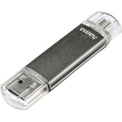 Hama Gemello Laeta (16 GB, USB-A), Chiavetta USB, Grigio Hama Gemello Laeta (16 GB, USB-A), Chiavetta USB, Grigio