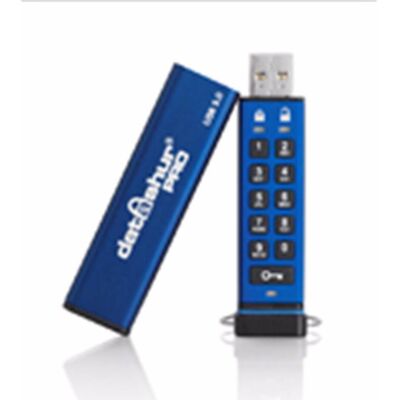 iStorage datAshur Pro 4GB (4 GB, USB-A), Chiavetta USB, Blu iStorage datAshur Pro 4GB (4 GB, USB-A), Chiavetta USB, Blu