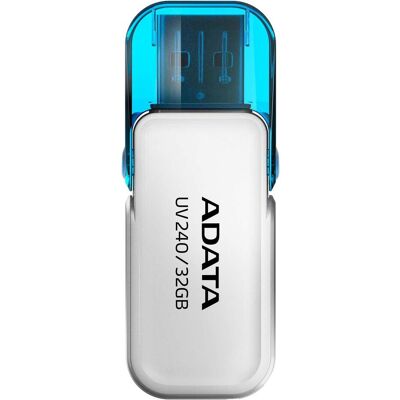 Adata Unità flash USB UV240 (32 GB, USB-A), Chiavetta USB, Bianco Adata Unità flash USB UV240 (32 GB, USB-A), Chiavetta USB, Bianco
